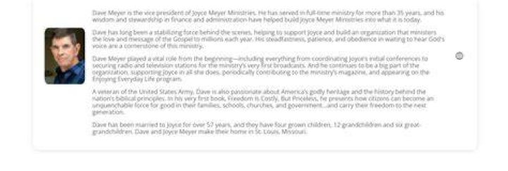 Exploring the Life of Dave Meyer: Date of Birth and More